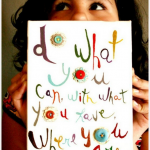 Inspiration, daily motivation