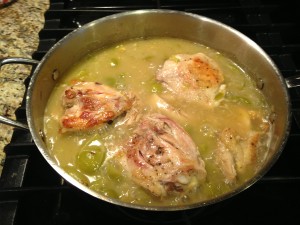 Tomatillo Chicken (gluten-free, dairy-free, Paleo)