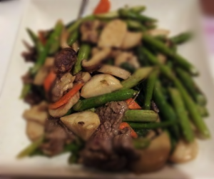 Paleo Asparagus, Mushroom & Beef