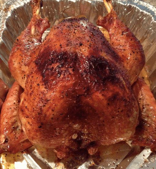 Roasted Turkey with a Simple Brine