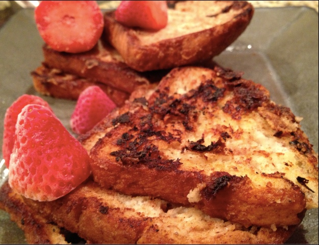 Skillet French Toast (Dairy, Egg, Gluten and Nut free)