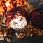 Paleo BBQ chicken meatballs